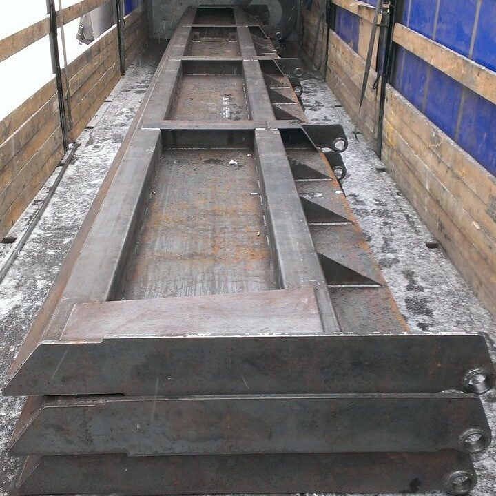 Борт продольный думпкара ВС 60/66/67 638.03.000-0, 675.01.000